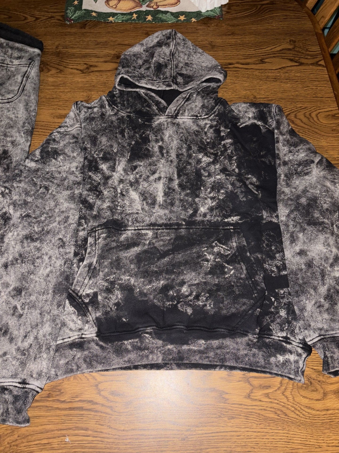 ACID WASH HOODIE SWEATSUIT