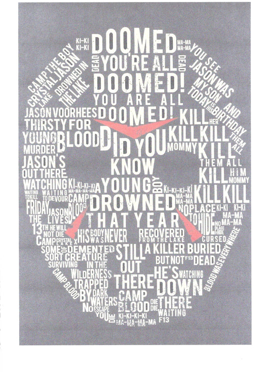 FRIDAY THE 13TH JASON MASK