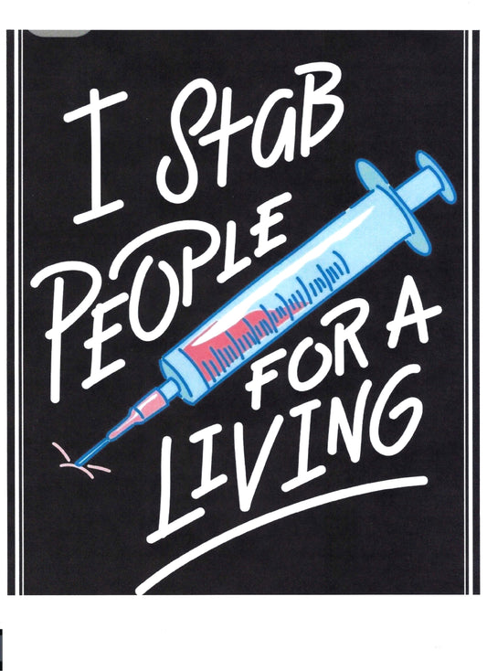 I STAB PEOPLE