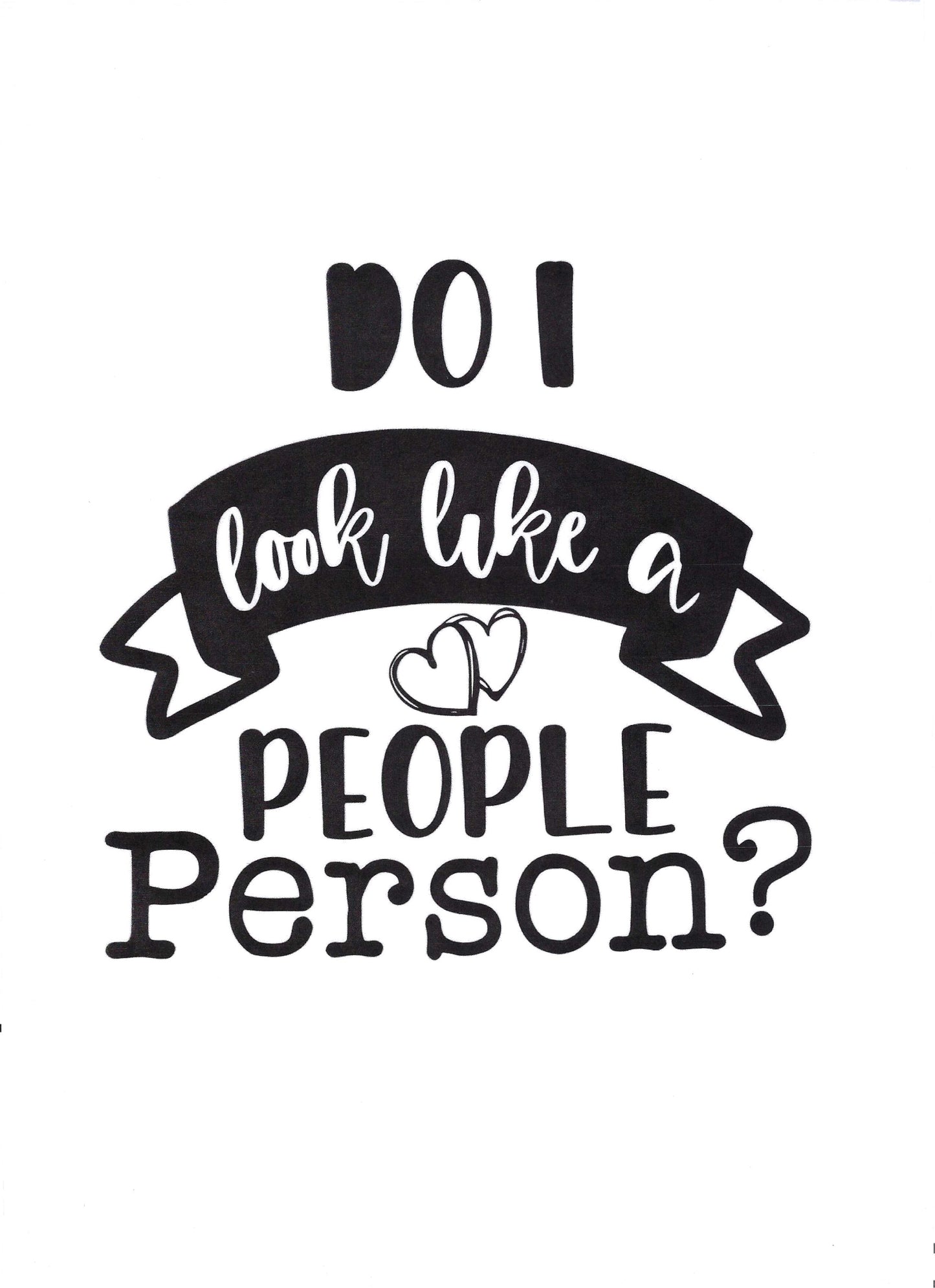 PEOPLE PERSON!!