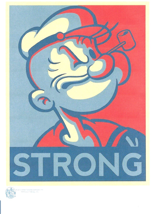 POPEYE THE SAILOR MAN "STRONG"